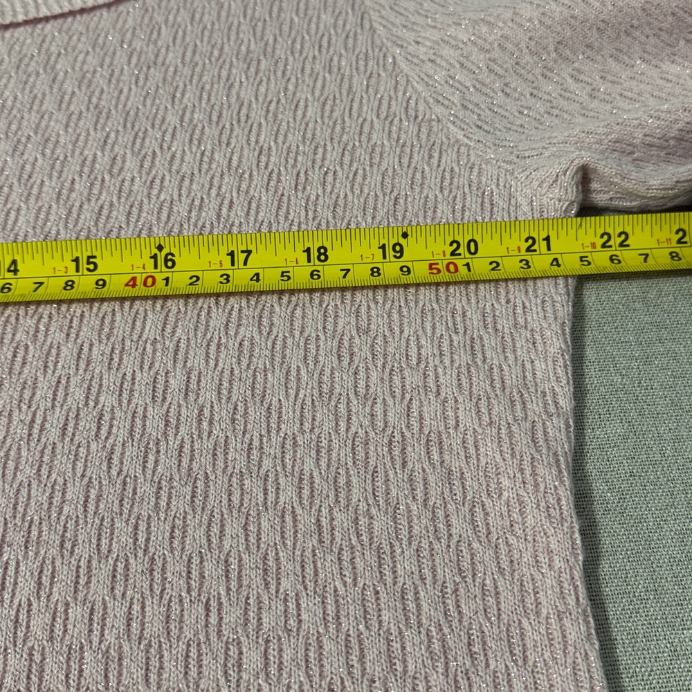 Briggs New York Light Pink Beaded Collar Sweater
SZXL - Picture 7 of 13